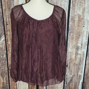 Perfect Italian Piazza Roma Size Small Blouse